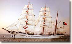 sagres.jpg (14472 octets) Voiles de la Libert 1989, photo B. Brelivet